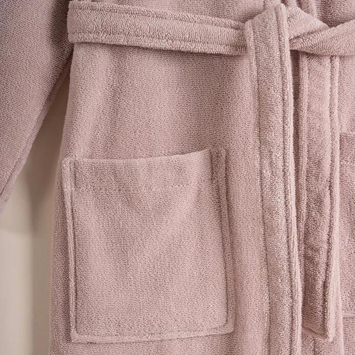 Penelope %100 Pamuk Bornoz Xl Pudra - Noa Serisi