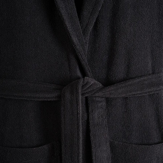 Penelope %100 Pamuk Bornoz Xxl Antrasit - Noa Serisi