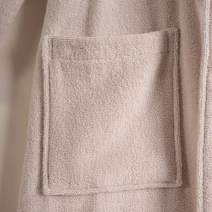 Penelope %100 Pamuk Bornoz Taş Rengi L - Noa Serisi