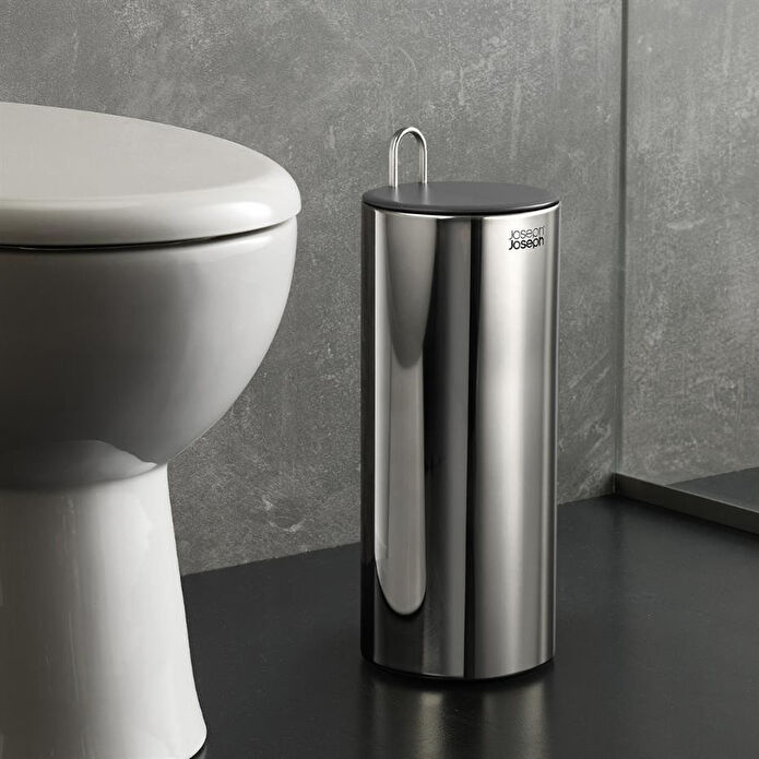 Joseph Joseph Easystore Luxe Paslanmaz Çelik Gizli Tuvalet Kağıtlığı