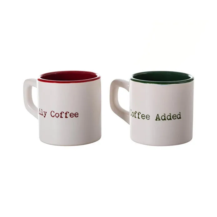 Mudo Home Daily Coffee 2'li̇ Fi̇ncan Seti̇