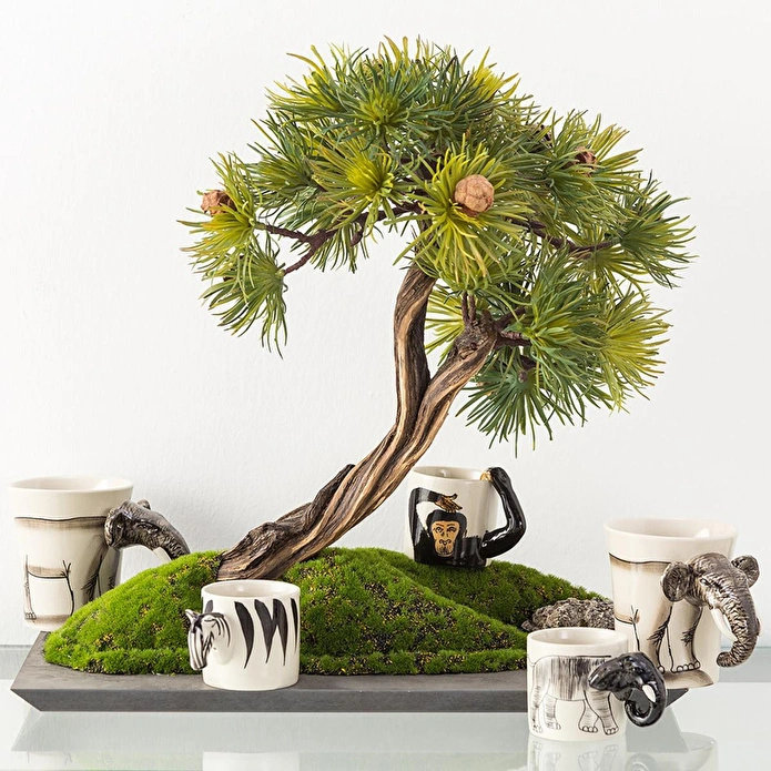 Mudo Home Elephant Wild Kahve Fi̇ncani