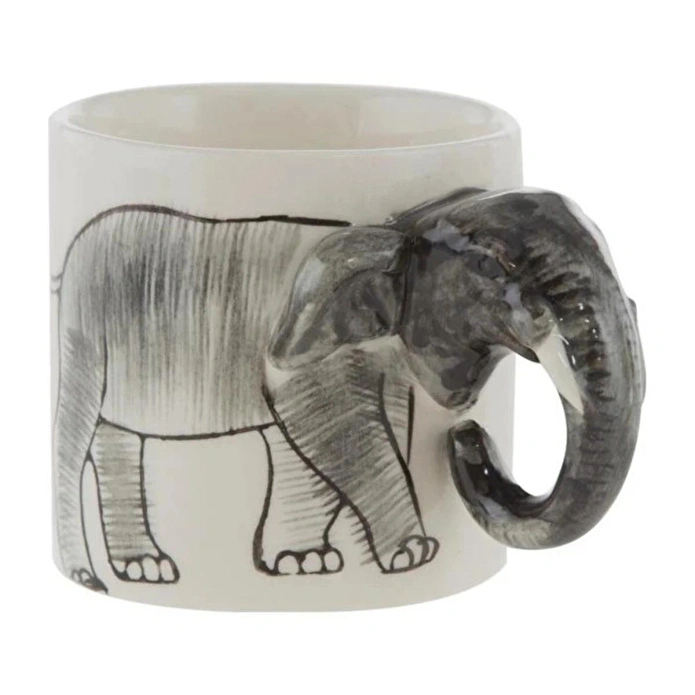 Mudo Home Elephant Wild Kahve Fi̇ncani