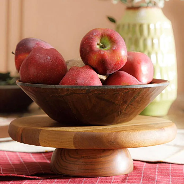 Mudo Home Natura Cevi̇z Kek Standi 30cm