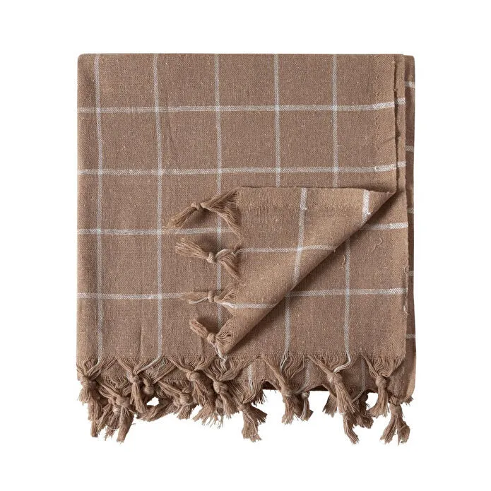 Mudo Home Edwin Bej Çok Amaçli Örtü 140x140