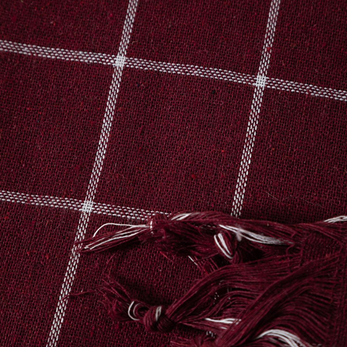 Mudo Home Edwin Bordo Çok Amaçli Örtü 140x140