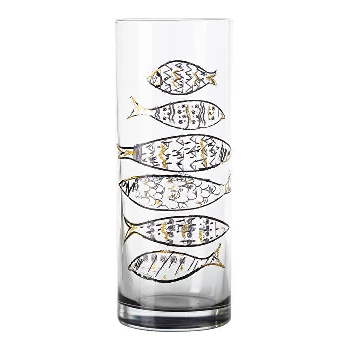Mudo Home Gold Fish Raki Bardaği Seti̇ 6li -200ml