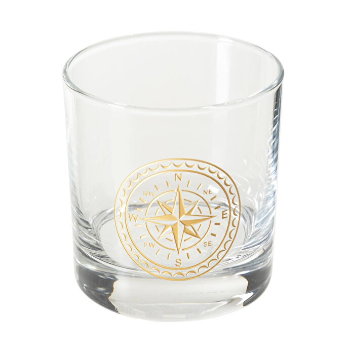 Mudo Home Compass Vi̇ski̇ Bardaği Gold 300 Ml
