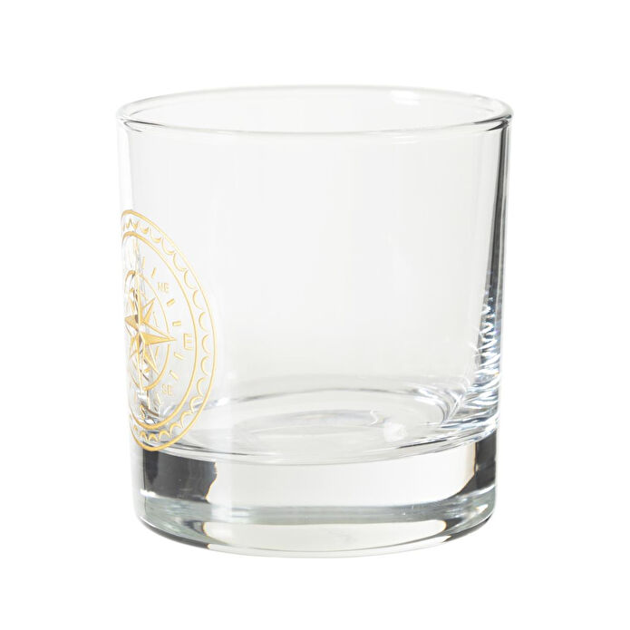 Mudo Home Compass Vi̇ski̇ Bardaği Gold 300 Ml