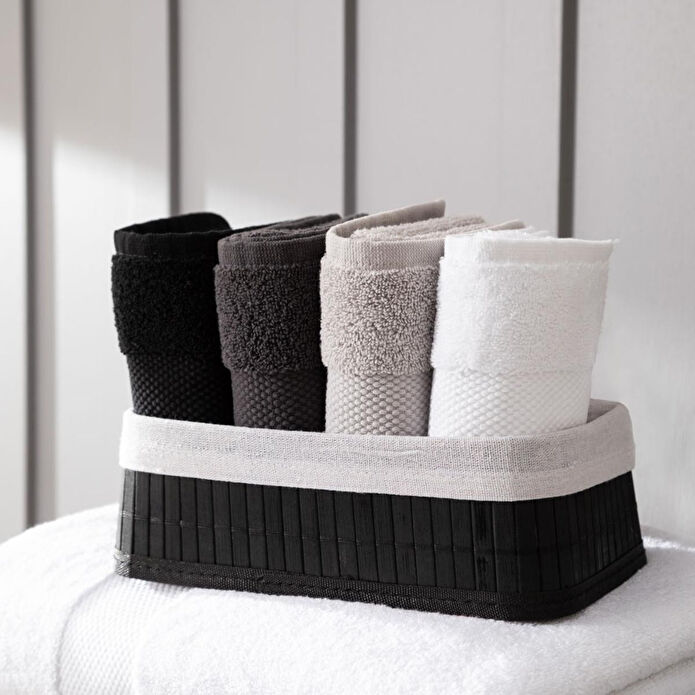 Mudo Home Classy El Havlusu Beyaz 30x50 Cm