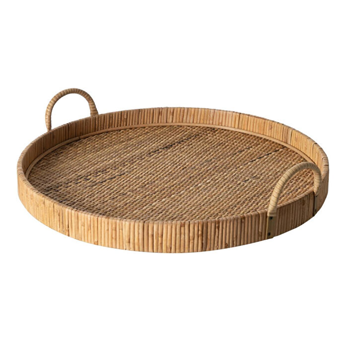 Mudo Home Stile Dekorati̇f Tepsi̇ 49x45x10 Cm