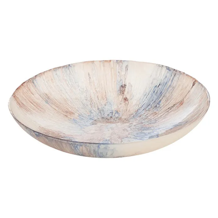 Mudo Home Colby Blue Dekorati̇f Kase 30cm