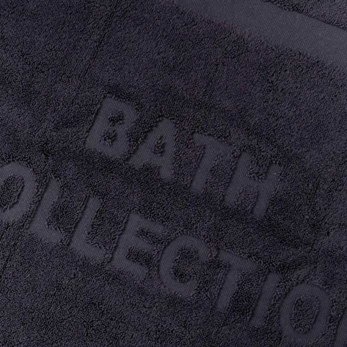 Mudo Home Barnes Ayak Havlusu Si̇yah 50x70