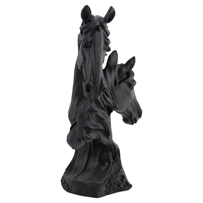 Mudo Home Horses Büst Bi̇blo 17x10x23cm
