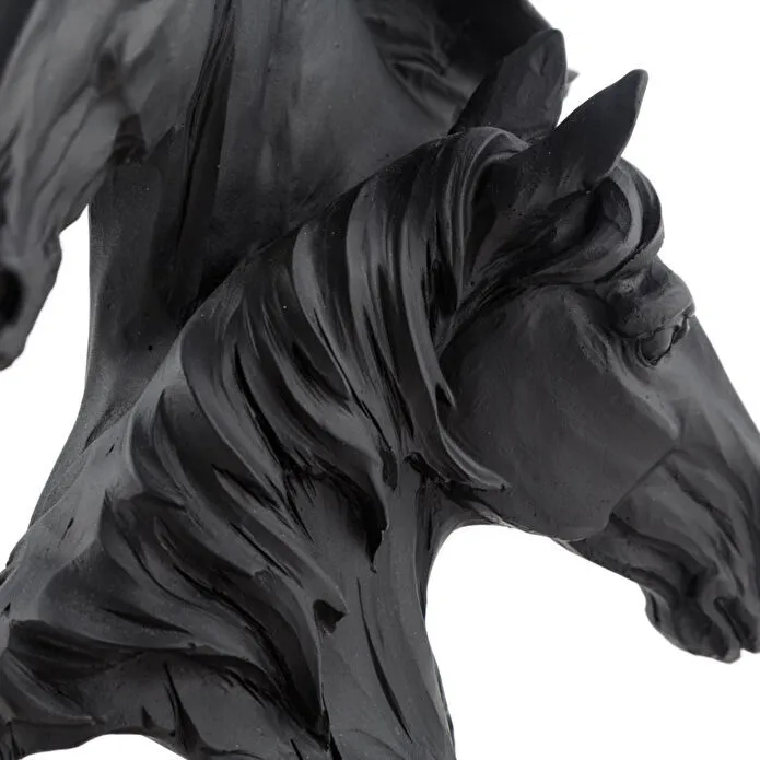 Mudo Home Horses Büst Bi̇blo 17x10x23cm