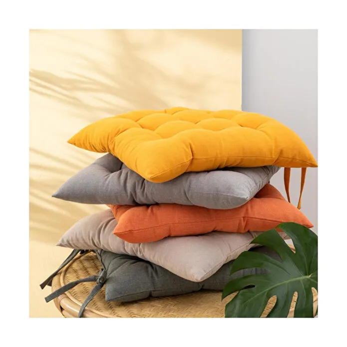 Mudo Home Nimes Sandalye Mi̇nderi̇ Sütlü Kahve 45x45