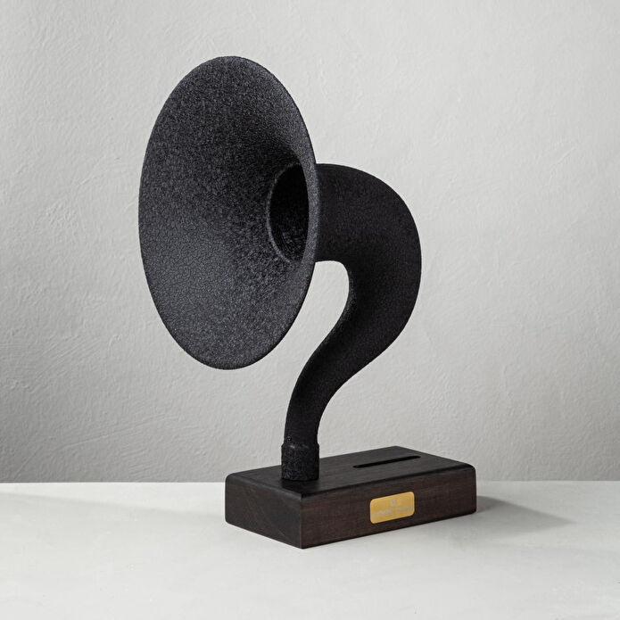 Mudo Home Akusti̇k Gramofon Si̇yah