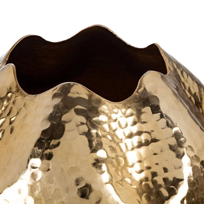 Mudo Home Mirai Vazo Gold 26x22 Cm