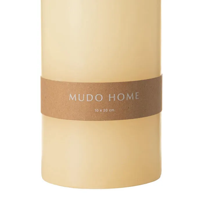 Mudo Home Fener Mum Krem 10x20cm