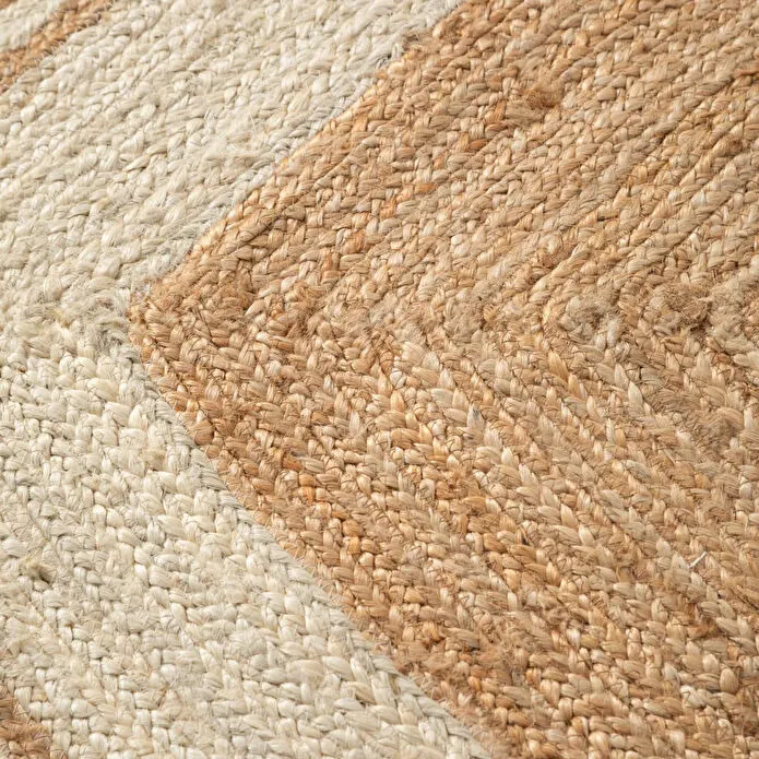 Mudo Home Mafra Bordürlü Jüt Hali Bej 170x240