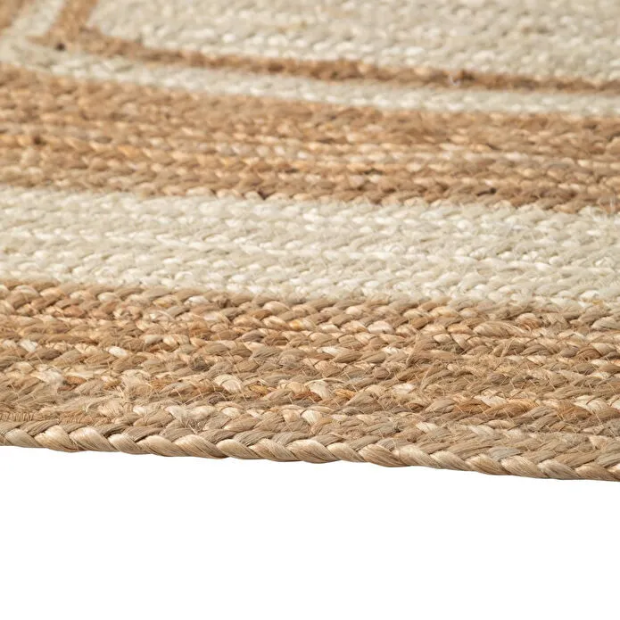 Mudo Home Mafra Bordürlü Jüt Hali Bej 170x240