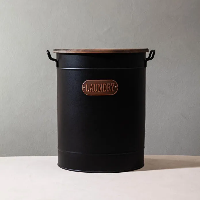 Mudo Home Metal Çamaşir Sepeti̇ 43x34x55