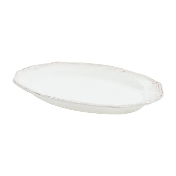 Mudo Home Ekru Kayik Tabak 20cm