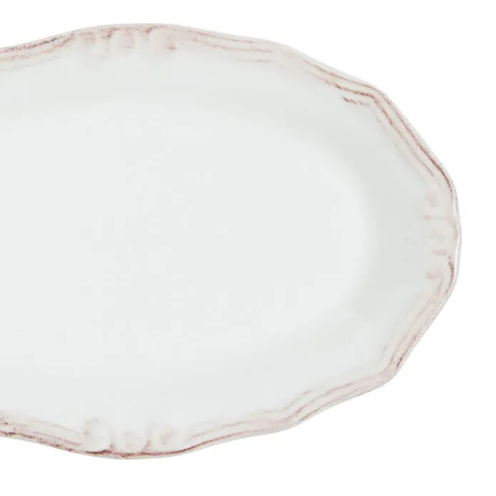 Mudo Home Ekru Kayik Tabak 20cm