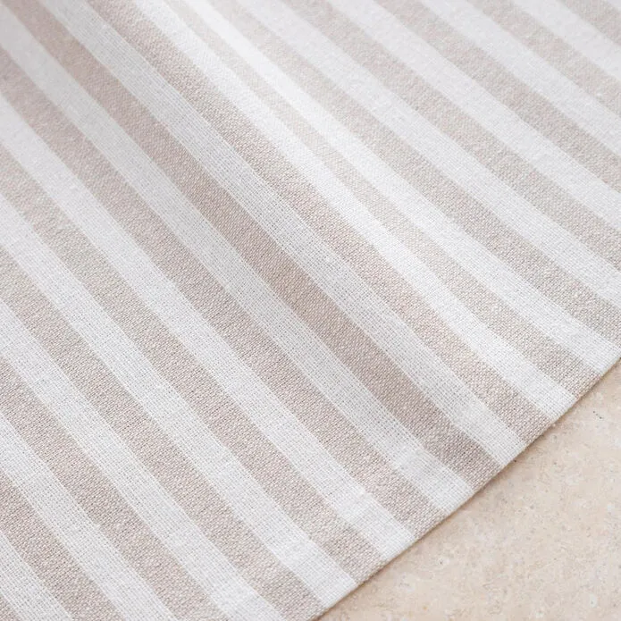 Mudo Home Betty Runner Bej Çi̇zgi̇li̇ 40x130