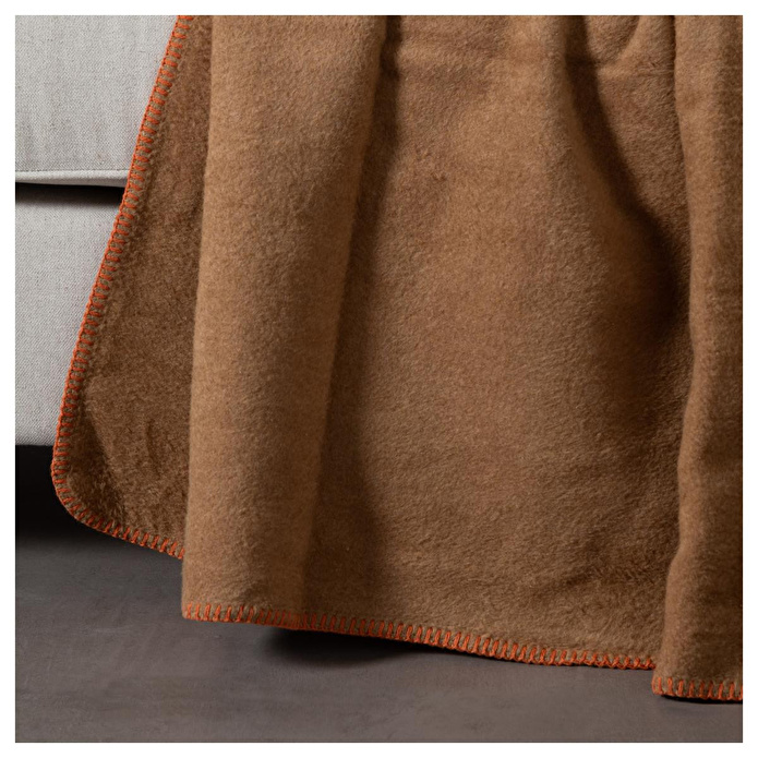 Mudo Home Enny Çi̇ft Tarafli Battani̇ye Bej Kahve 150x200