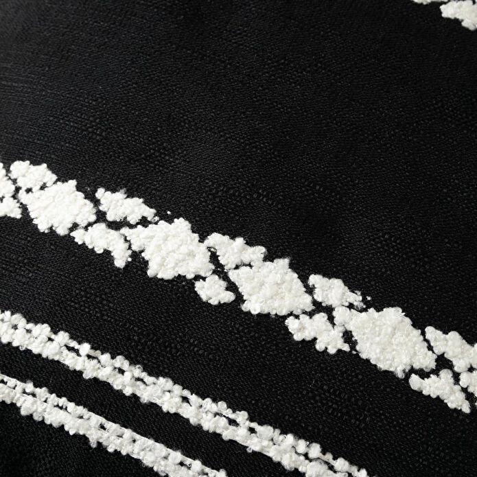 Mudo Home Ava Fancy Kirlent Si̇yah 50x50