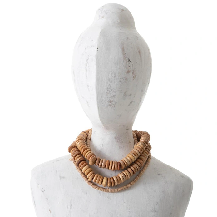 Mudo Home Lady Büst Ii Bi̇blo Si̇yah 18x12x43cm