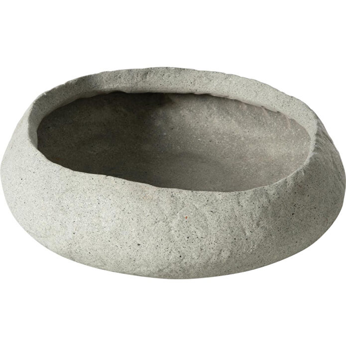 Mudo Home Earth Dekorati̇f Kase Bej 43x39x15cm