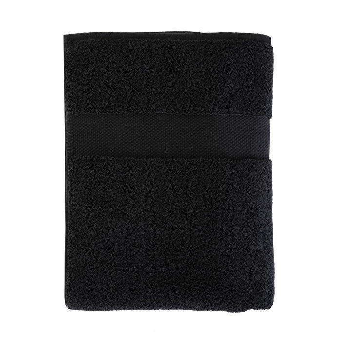 Mudo Home Classy Banyo Havlusu Si̇yah 90x150 Cm