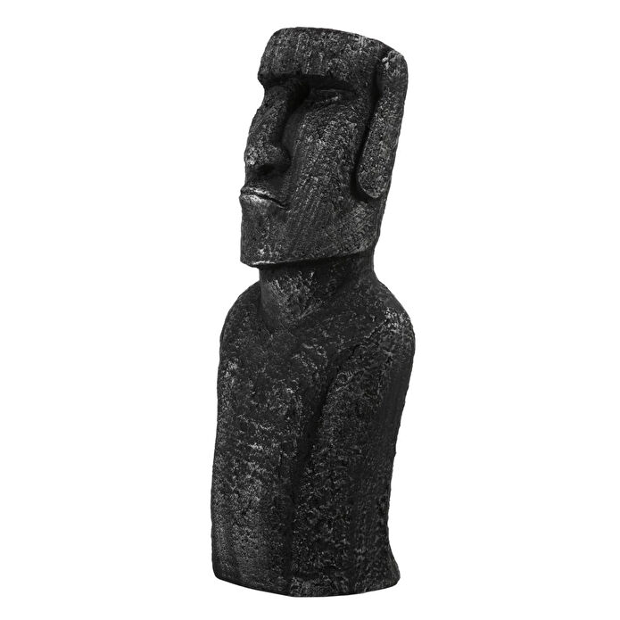 Mudo Home Moai Statue Gri̇ Bi̇blo 23x18x56cm