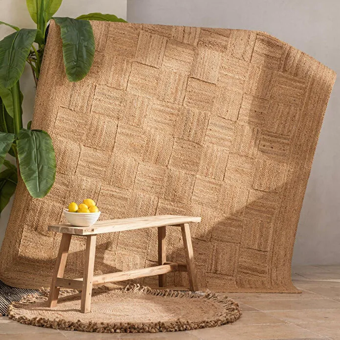 Mudo Home Basic Tassel Jüt Yolluk 120cm