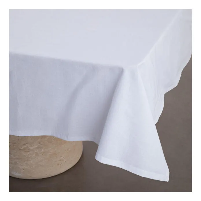 Mudo Home Betty Masa Örtüsü Beyaz 160x220