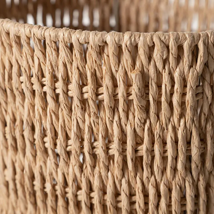 Mudo Home Rattan Dekorati̇f Sepet 25 Cm