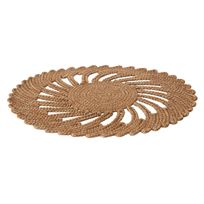 Mudo Home Flora Natural Ameri̇kan Servi̇si̇ Oval 35x50