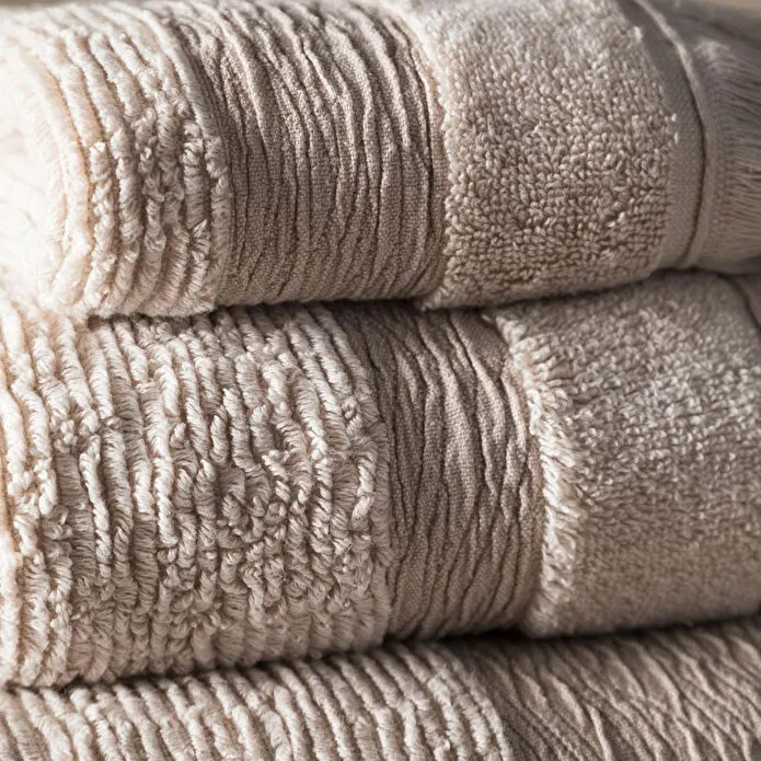 Mudo Home Borla Bej Banyo Havlu 90x150