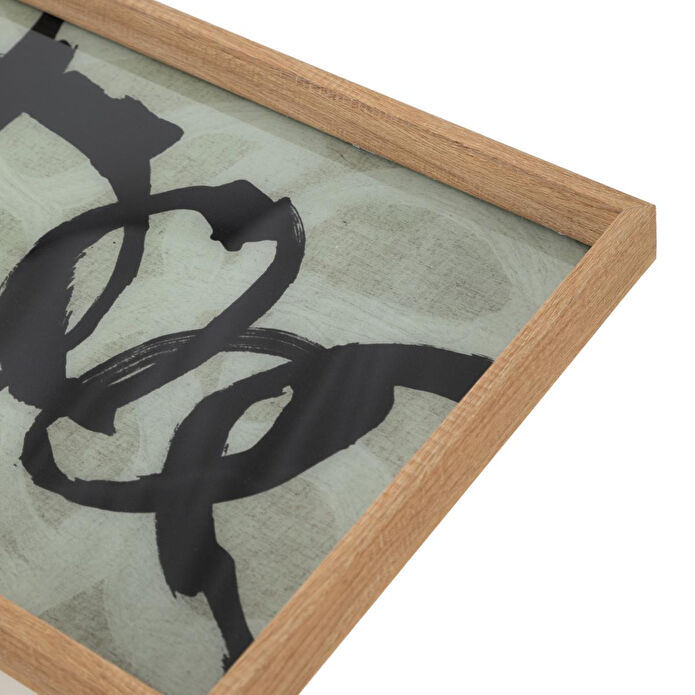 Mudo Home Loop Dekorati̇f Tepsi̇ Natural 31x42cm