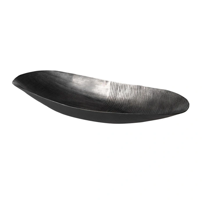 Mudo Home Boat Dekorati̇f Kase Si̇yah 5x15x41cm