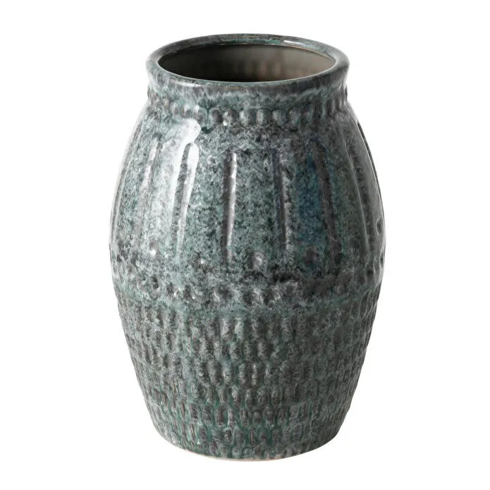 Mudo Home Praci Serami̇k Vazo 19x27cm