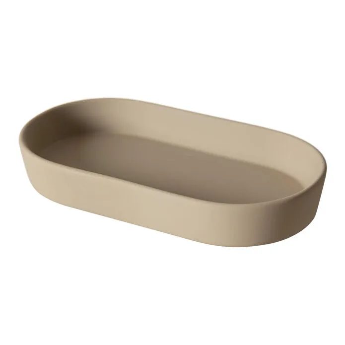 Mudo Home Boho Banyo Tepsi̇si̇ Bej