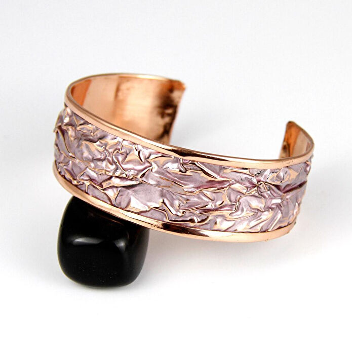 Coho Objet Coho Velvet Moon Renkli Bakır Bileklik