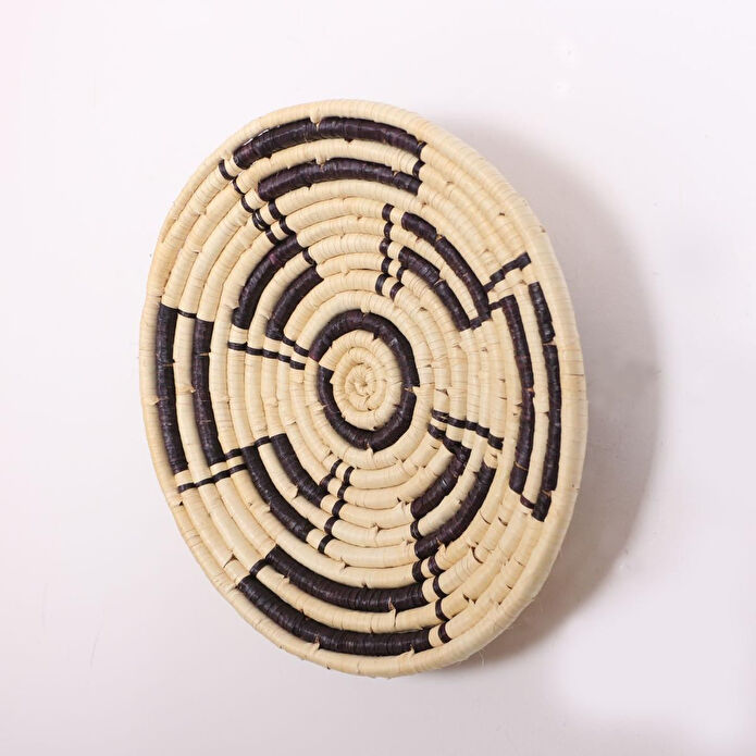 Mylamp Belle Çift Kat Deniz Sazı 50x7 Cm. Duvar Tabağı