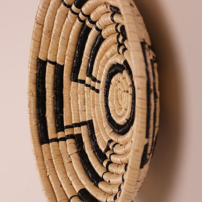 Mylamp Belle Çift Kat Deniz Sazı 50x7 Cm. Duvar Tabağı