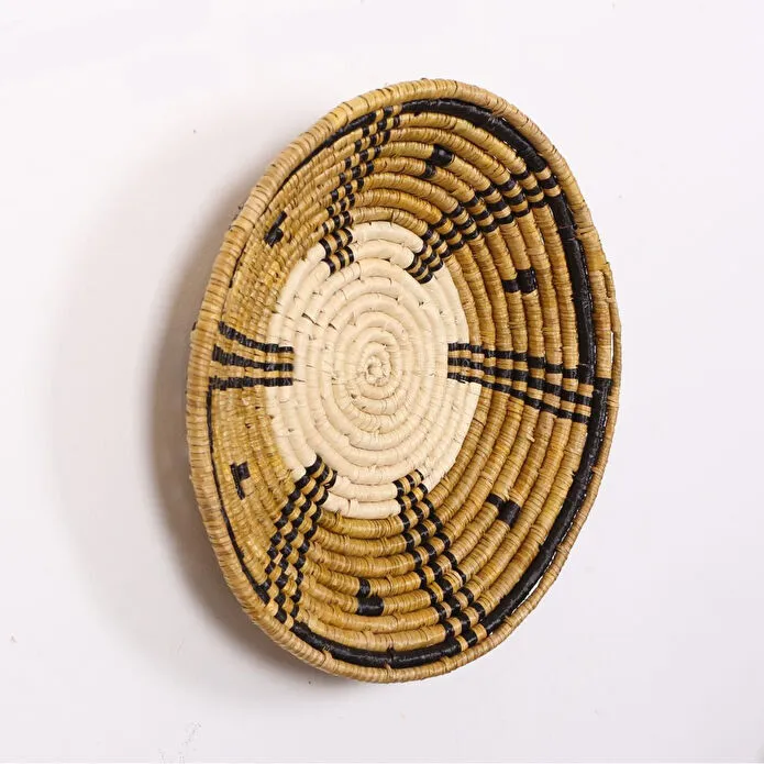 Mylamp Hina 50x11 Cm. Çift Katlı Deniz Sazı Duvar Tabağı