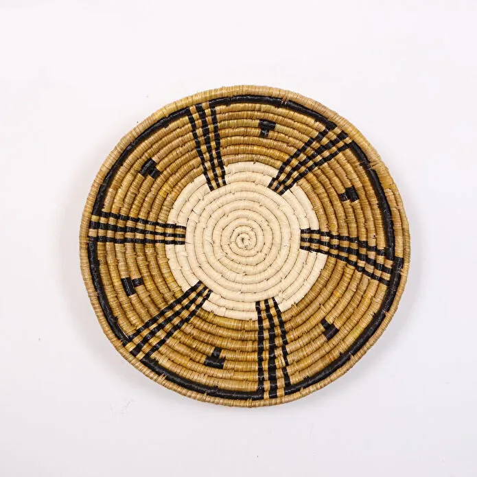 Mylamp Hina 50x11 Cm. Çift Katlı Deniz Sazı Duvar Tabağı