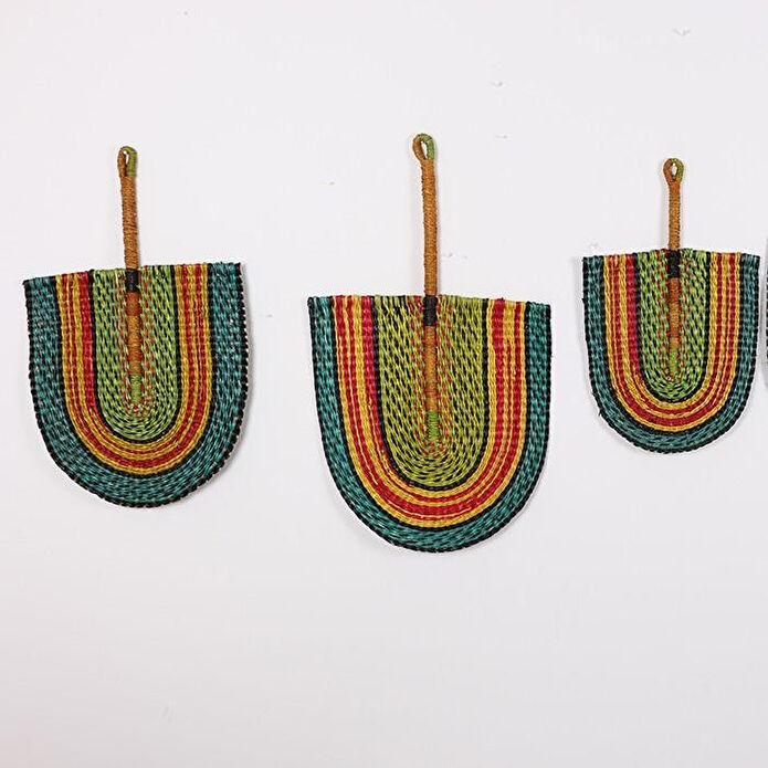 Mylamp Zeytin Deniz Sazı 50x35x30 Cm. Japon Yelpaze